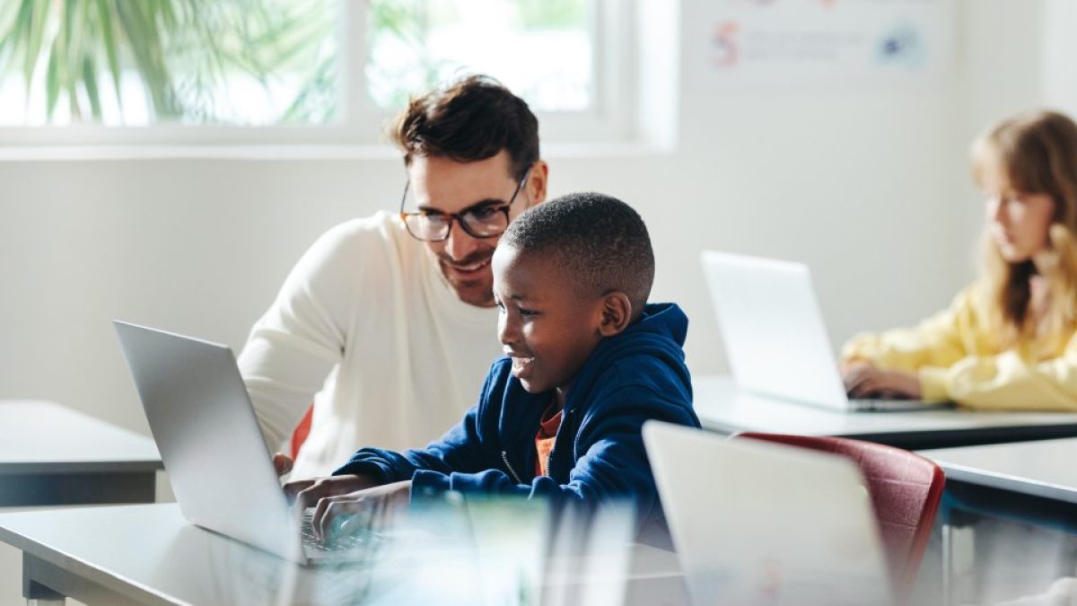 Teacher successfully implementing AI in the classroom